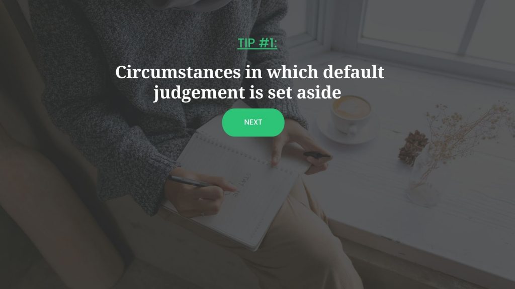 Default Judgement